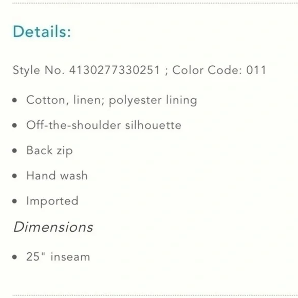 Anthropologie lace front beach ivory wide leg crop jumpsuit